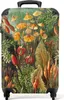 NoBoringSuitcases.com - Grüner Koffer Blumen - Passt in Produktbild-Vorschau 1
