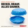 ONBEST Sandkasten 2in1 Sandmuschel mit Deckel | 100 kg | Produktbild-Vorschau 13