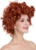 WIG ME UP Perücke Kurz Locken Lockig Rot 80er 91074-ZA131 Produktbild-Vorschau 3