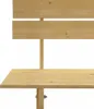 vidaXL Zahradní lavice 150 cm z borovicového dřeva Náhled obrázku produktu 3