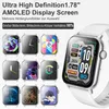 Smartwatch mit Telefonfunktion für Damen & Herren, 1,85 Produktbild-Vorschau 6