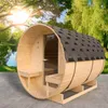 HOME DELUXE Outdoor Fasssauna LAHTI DELUXE - L 195 x 192 x Produktbild-Vorschau 2