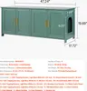 SucceBuy Katzenschrank, 1200x450x500 mm, Katzentoilette mit Produktbild-Vorschau 7