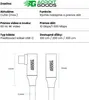 AdroitGoods Predlžovací kábel Usb-C pod uhlom - 10Gbps - Náhľad obrázku produktu 10
