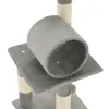 Cat Cat Tree Sisal 65 cm Grey Náhled obrázku produktu 6