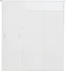 Nowoczesna szafka na buty – 95 x 24 x 107,5 cm, biała – Podgląd zdjęcia produktu 7