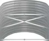 vidaXL Hochbeet Verzinkter Stahl 152x80x68 cm Grau Produktbild-Vorschau 5