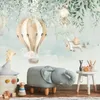 Tapety do dětského pokoje BALON Zvířata Mraky Boho styl Náhled obrázku produktu 8