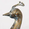 Dekorative Figur in Form eines Pfaus Pavo Produktbild-Vorschau 4