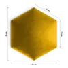 Muralo Polsterpaneel HEXAGON Wandpolster Wandkissen Produktbild-Vorschau 4