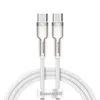 Baseus CATJK-C02 Mobiltelefonkabel Wei 1 m USB C Produktbild-Vorschau 1