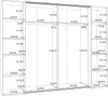 Furniture24 Kleiderschrank Narago Rxgs82511-M108 Produktbild-Vorschau 6