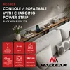 Konsola / stolik nocny z gniazdem ładowania "Maclean", Podgląd zdjęcia produktu 8