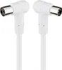 goobay Úhlový anténní kabel 2 x stíněný koaxiální konektor Náhled obrázku produktu 1