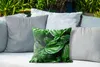 MuchoWow® Outdoor Kissen - Nahaufnahme Basilikumblätter - Produktbild-Vorschau 4