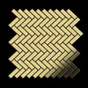 Mosaik Fliese massiv Metall Messing gewalzt gold 1,6mm Produktbild-Vorschau 7