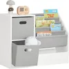 SoBuy KMB76-W Bücherregal Kinder Kinderregal mit Boxen Produktbild-Vorschau 1