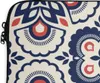 MuchoWow® Laptop Hülle 17 Zoll Laptoptasche Blumen - Retro Produktbild-Vorschau 3