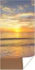 MuchoWow® Poster Strand - Sonnenuntergang - Meer 60x120 cm Produktbild-Vorschau 1