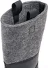 A close-up view of the top part of a boot, showing the felt upper and leather lower section. Produktbild-Vorschau