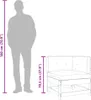 Ecksofa mit Kissen Weiß Massivholz Kiefer Produktbild-Vorschau 9