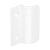 A white door handle on a white background. Produktbild-Vorschau