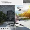 Chaise longue ergonomique TOULON - gris, par pièce Voir les images du produit 7