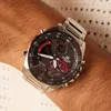 A close-up shot of a Casio Edifice watch on a person's wrist. Náhled obrázku produktu