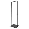 Kleiderständer 50cm×160cm Schwarz  bodenstehender Produktbild-Vorschau 1