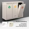 Klarstein Ordnungshüter 3 in 1 Mülleimer - 45L Abfalleimer Produktbild-Vorschau 4