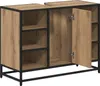 vidaXL Szafka łazienkowa dąb Artisan 80 x 33 x 60 cm Podgląd zdjęcia produktu 5