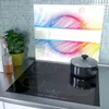 Spritzschutz Herdabdeckplatte Schneidebrett aus Glas Produktbild-Vorschau 3