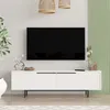 TV Schrank ’Urejovle’ mit 2 Türen 160 x 36 x 45 cm Weiß Produktbild-Vorschau 2