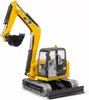 Bruder 02456 - Cat Mini Bagger, 1:16 Produktbild-Vorschau 2