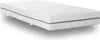 A white mattress with a green stripe around the middle, shown from a slight angle on a white background. Náhľad obrázku produktu