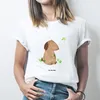 Mr. & Mrs. Panda Größe M T-Shirt Hund Kleeblatt - Weiß - Produktbild-Vorschau 3