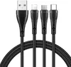 Mcdodo Fast Cable Lightning Micro Usb Type C 3W1 Produktbild-Vorschau 1