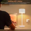 ZMH Tischleuchte Weiß 2ER nachttischlampe Touch Dimmbar Produktbild-Vorschau 3