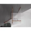 Mexen Velar Duschkabine 90x90 cm, Frostglas Roségold Produktbild-Vorschau 4