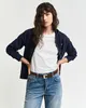 Gant 4201412 maglione con zip blu L donna blu L Anteprima dell’immagine prodotto 3