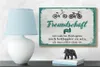 Holzschild Spruch Freundschaft noch bekloppter sein 18x12 Produktbild-Vorschau 4