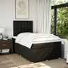 Boxspringbett mit Matratze Schwarz 120x200 cm Stoff Produktbild-Vorschau 5
