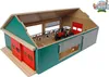 Kids Globe Stall mit 4 Windschutzgitter 1:32 Natur Produktbild-Vorschau 5