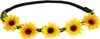 Oblique Unique Blumen Haarband Stirnband Haarschmuck Produktbild-Vorschau 1