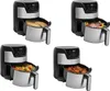 Princess Digitaler Aerofryer XXL 1500 W 4,5 L Silbern Produktbild-Vorschau 7