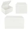 Caja de madera blanca con tapa Creative Deco XXL, 40 x 30 x Vista previa de la imagen del producto 5