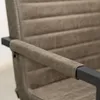 Bronx71 Esszimmerstuhl  Block mit Armlehne anthrazit Produktbild-Vorschau 3
