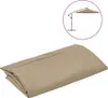 vidaXL Náhradná látka pre konzolový slnečník Taupe 350 cm Náhľad obrázku produktu 1