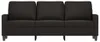 vidaXL 3-miestna pohovka Black 180 cm Velvet Náhľad obrázku produktu 3