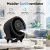 Sprühnebel Ventilator USB mit Luftbefeuchter, 4000mAh Akku, Produktbild-Vorschau 5